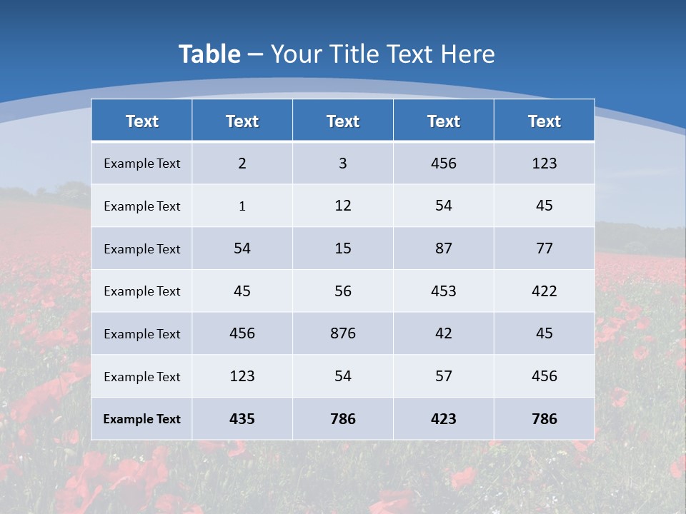 Temperature Cold Part PowerPoint Template