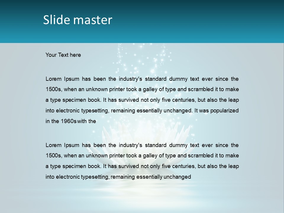 Part Unit Technology PowerPoint Template