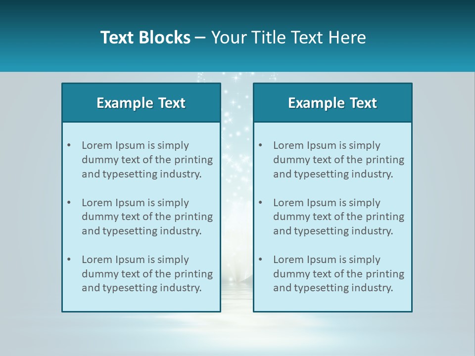 Part Unit Technology PowerPoint Template