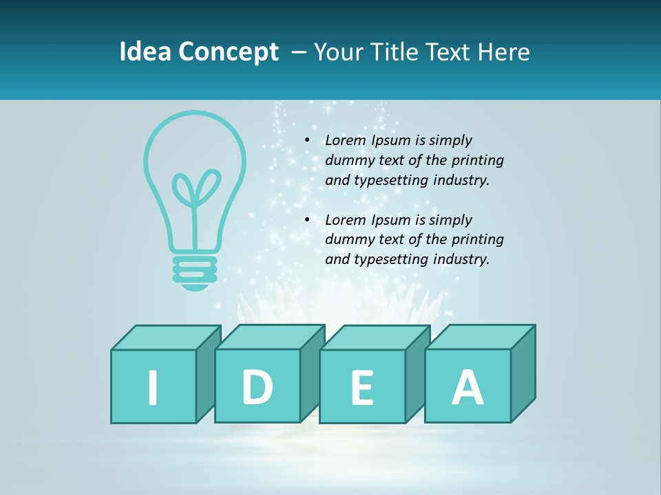 Part Unit Technology PowerPoint Template