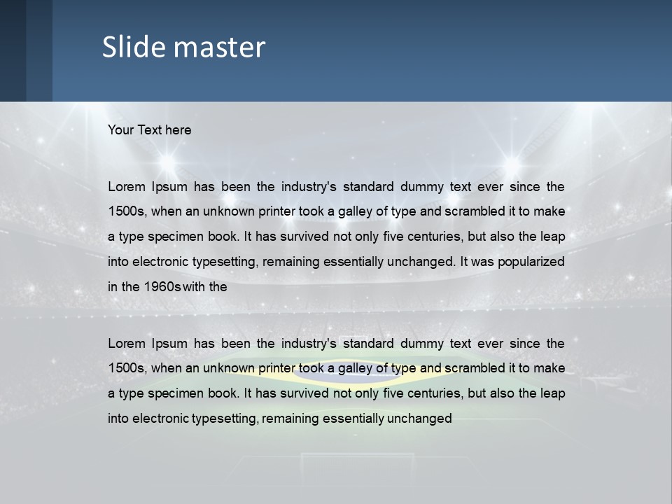 Power System House PowerPoint Template