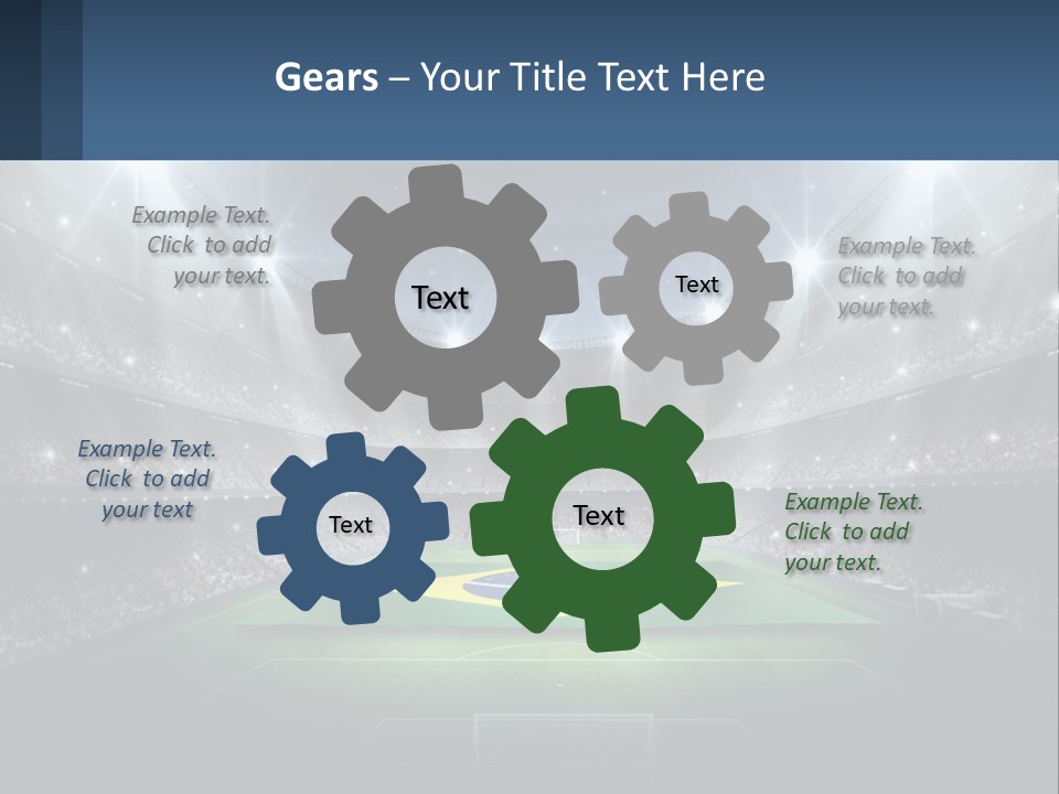 Power System House PowerPoint Template