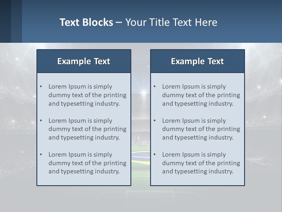 Power System House PowerPoint Template