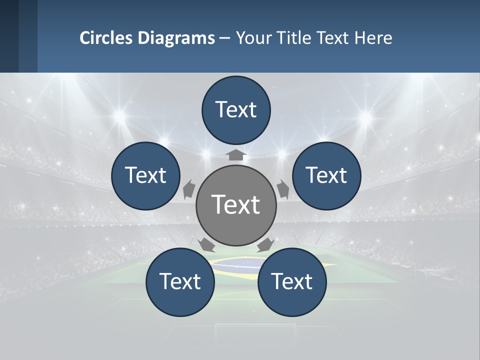 Power System House PowerPoint Template