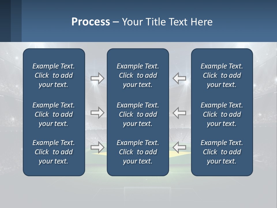 Power System House PowerPoint Template