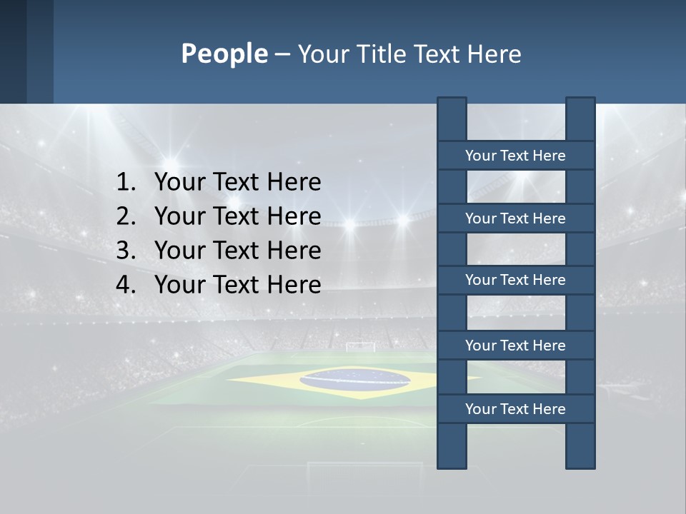 Power System House PowerPoint Template