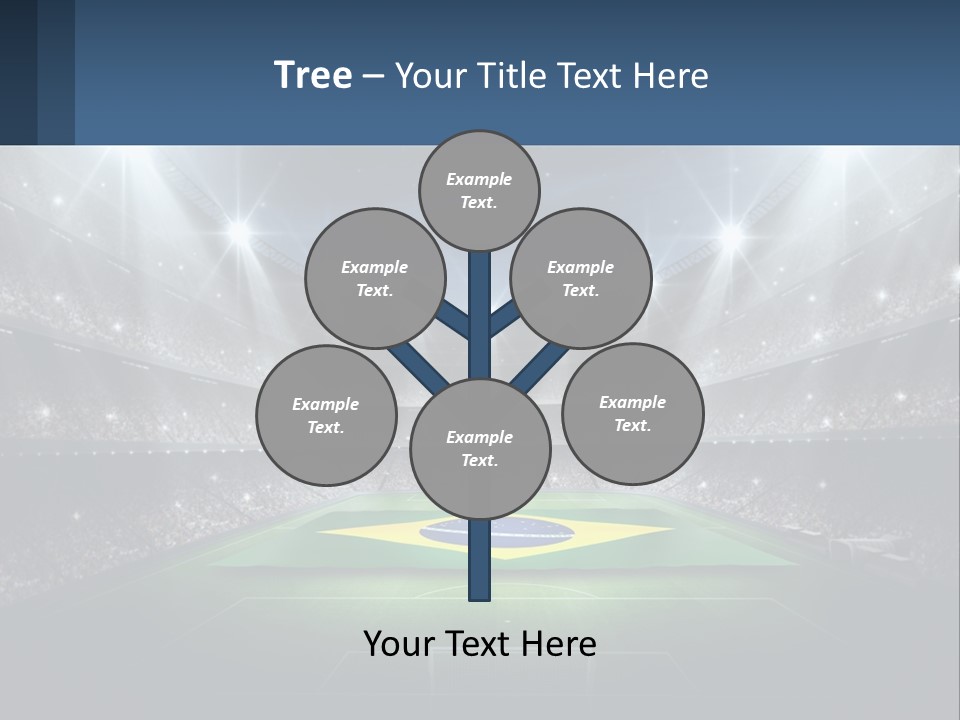 Power System House PowerPoint Template
