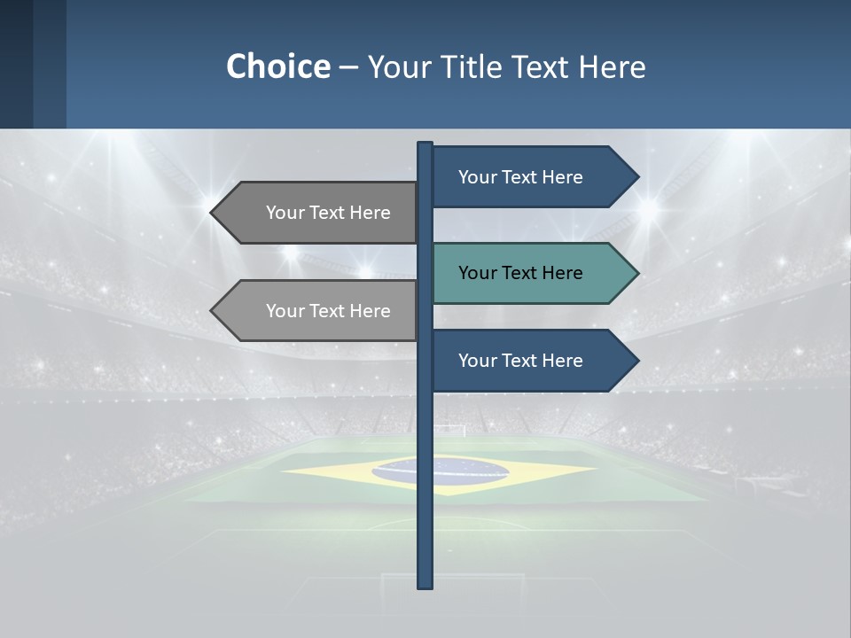 Power System House PowerPoint Template