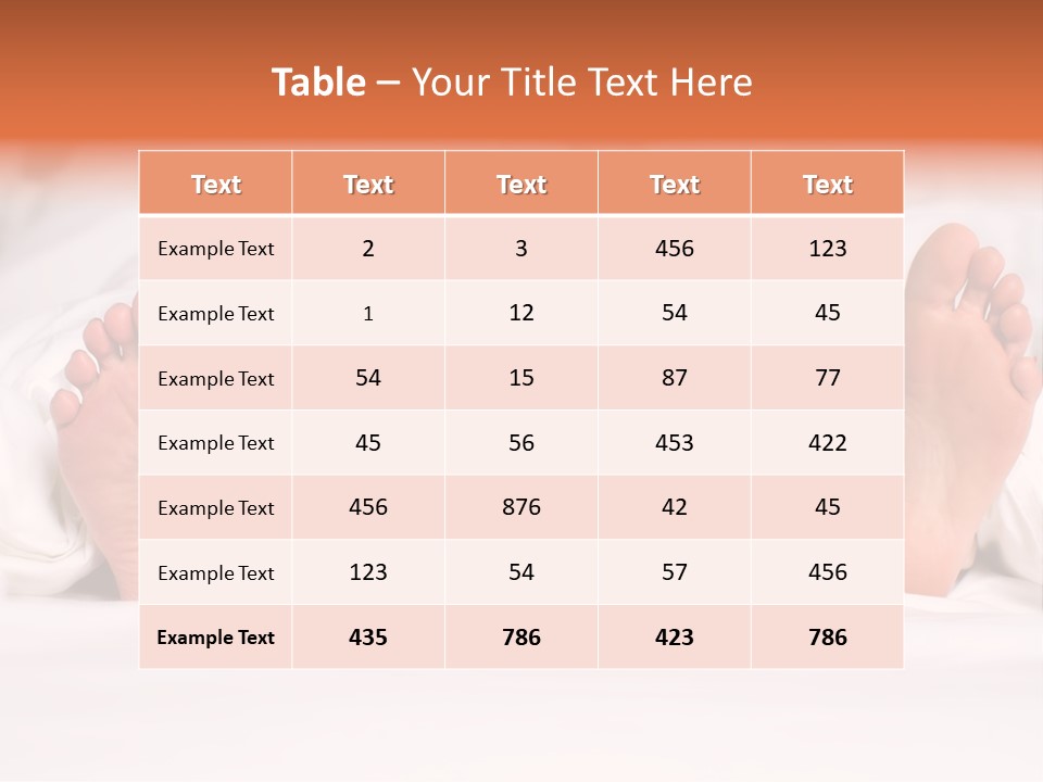 System Heat Temperature PowerPoint Template