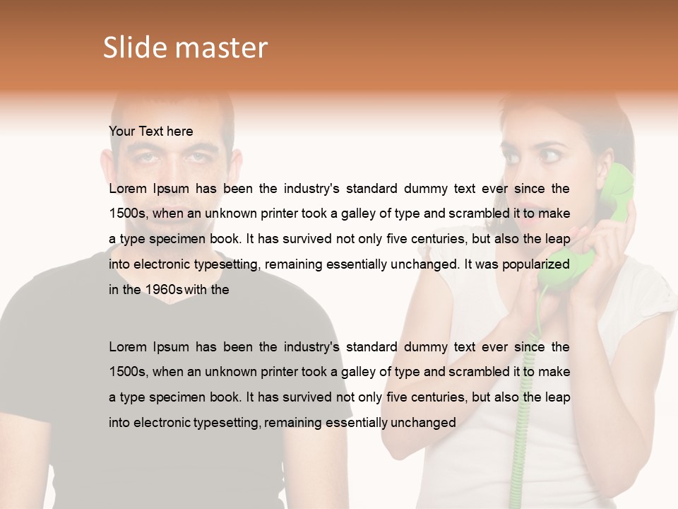 Conditioner White Air PowerPoint Template