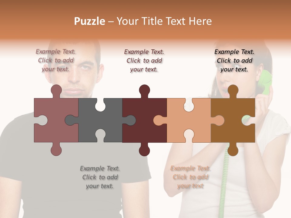 Conditioner White Air PowerPoint Template