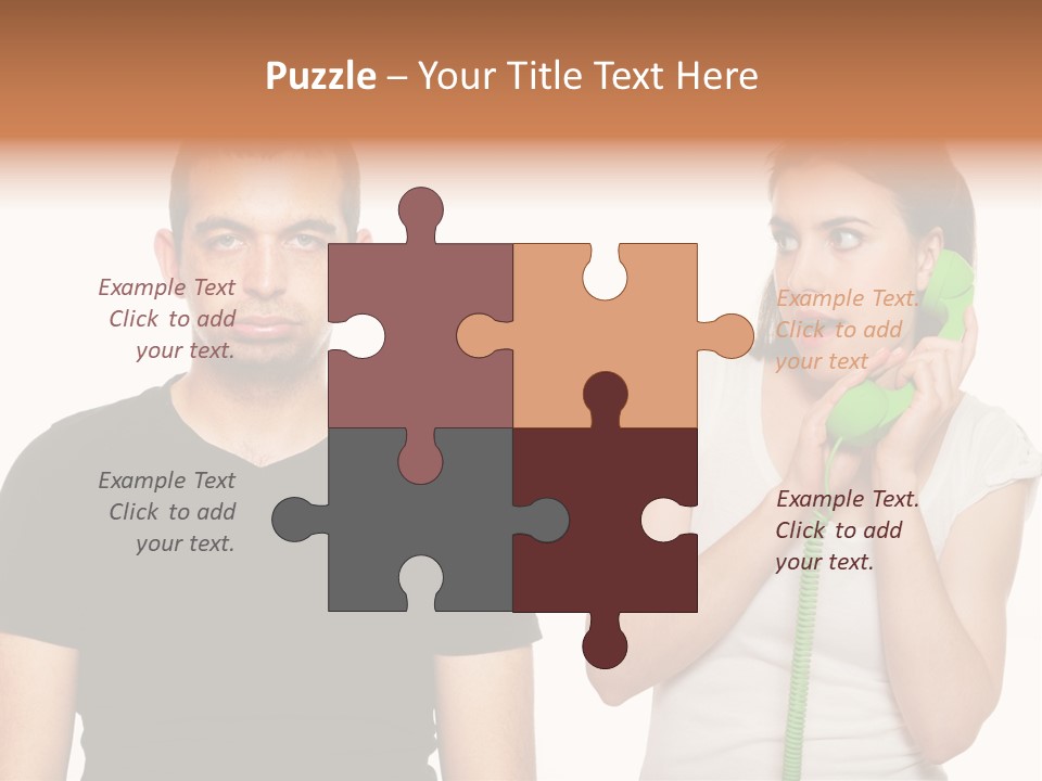 Conditioner White Air PowerPoint Template