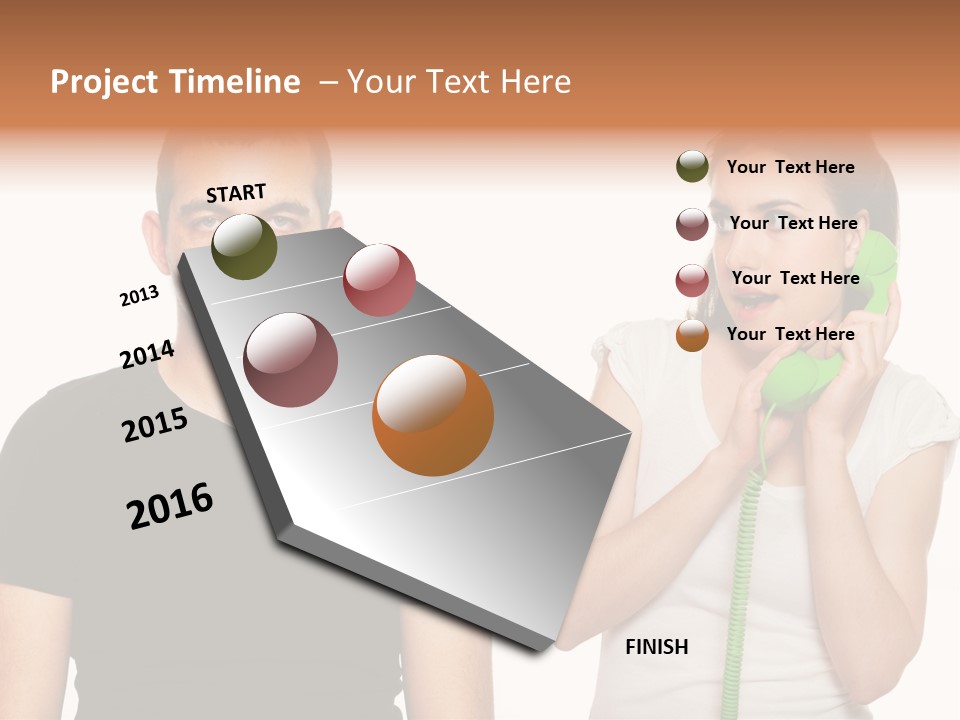 Conditioner White Air PowerPoint Template