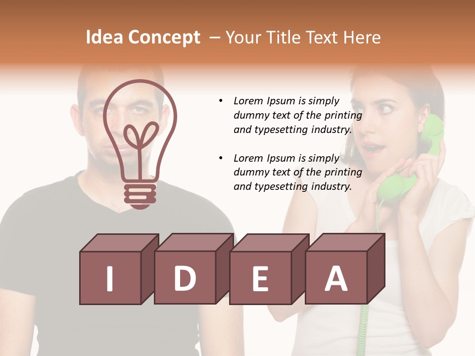 Conditioner White Air PowerPoint Template