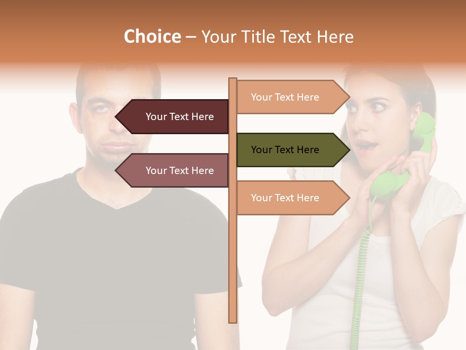 Conditioner White Air PowerPoint Template