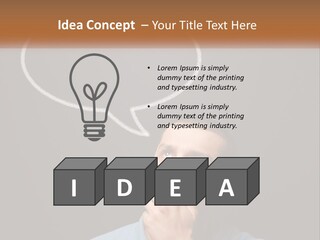 House Switch White PowerPoint Template