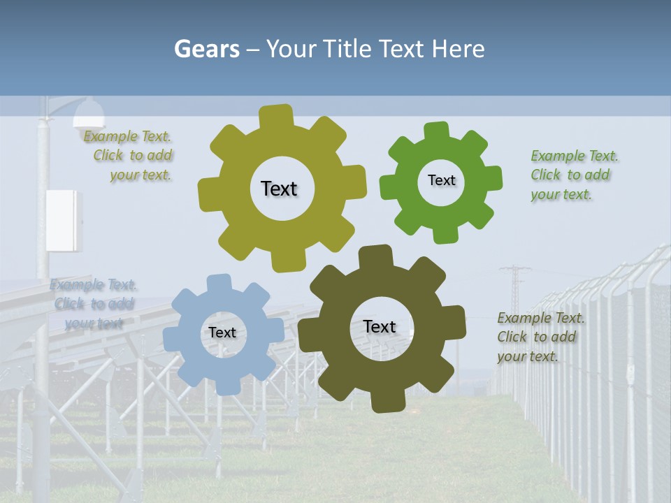 Unit Cool Electricity PowerPoint Template