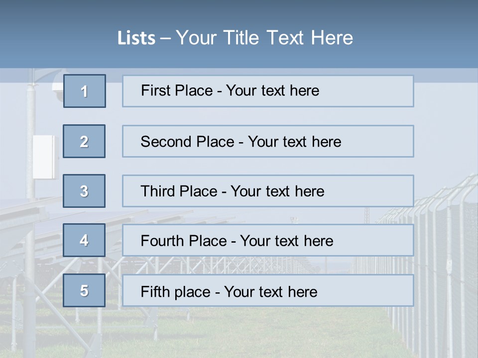 Unit Cool Electricity PowerPoint Template