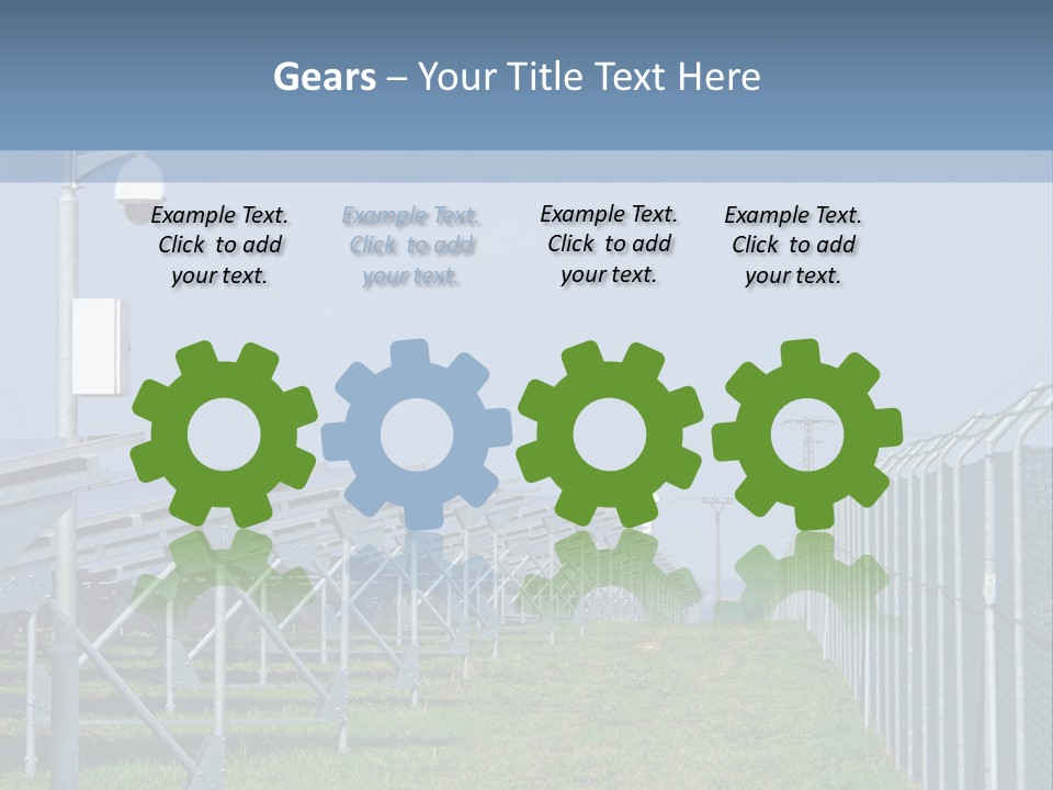 Unit Cool Electricity PowerPoint Template