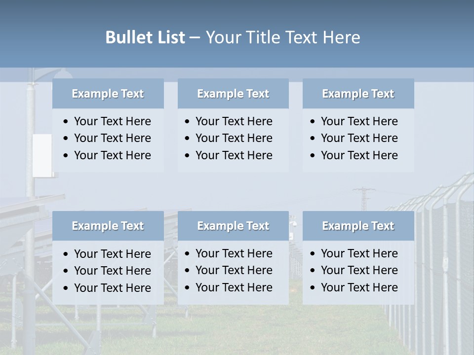 Unit Cool Electricity PowerPoint Template