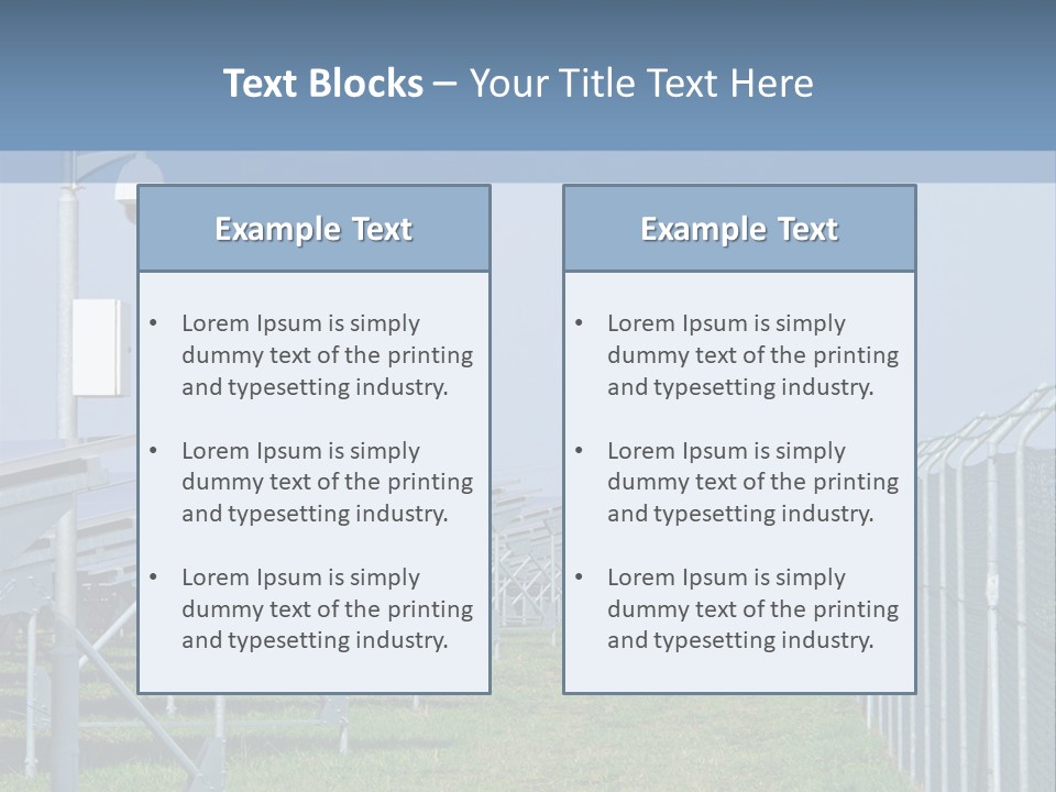 Unit Cool Electricity PowerPoint Template