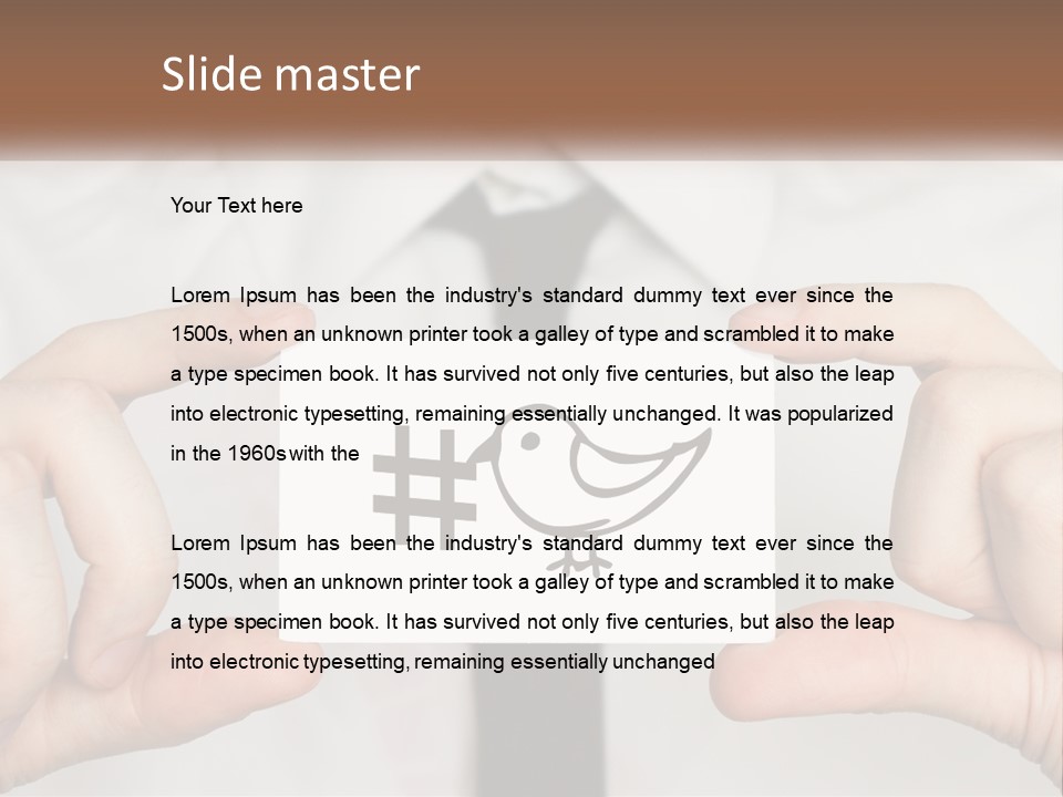 House Conditioner Remote PowerPoint Template