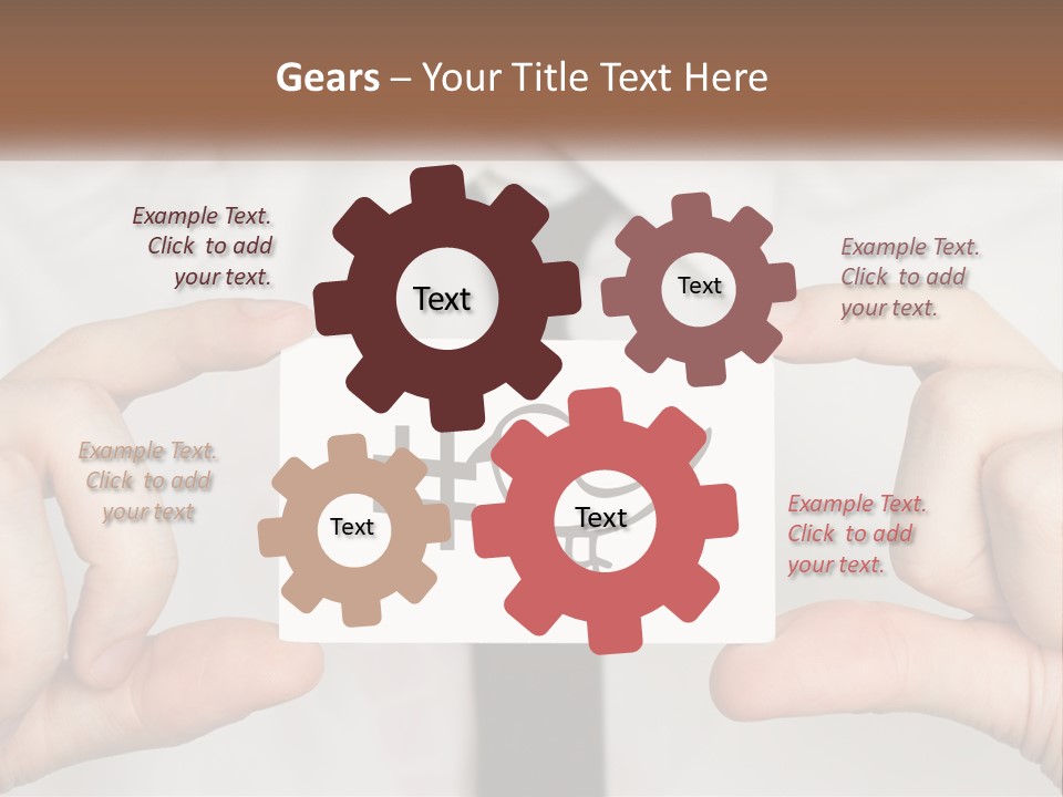 House Conditioner Remote PowerPoint Template