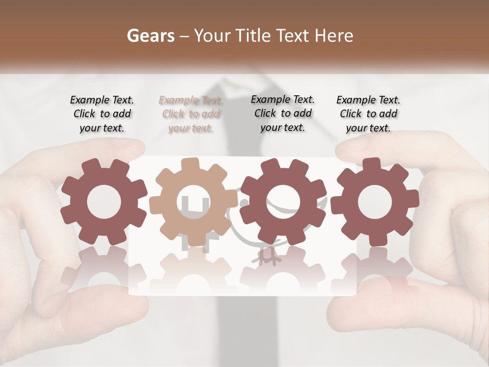 House Conditioner Remote PowerPoint Template