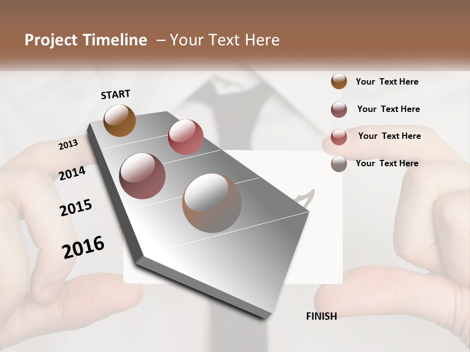 House Conditioner Remote PowerPoint Template