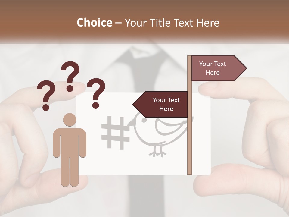 House Conditioner Remote PowerPoint Template