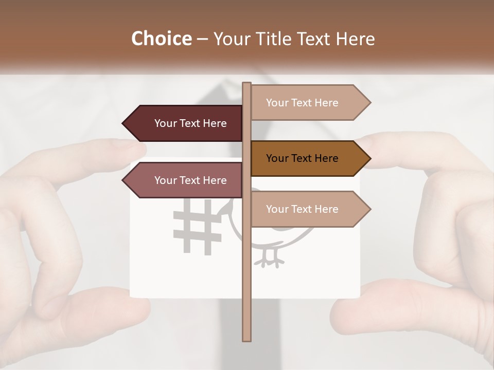 House Conditioner Remote PowerPoint Template