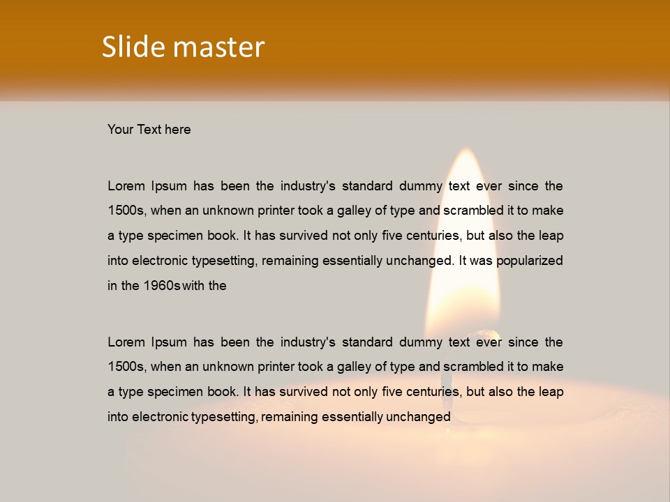 Air Electric Condition PowerPoint Template