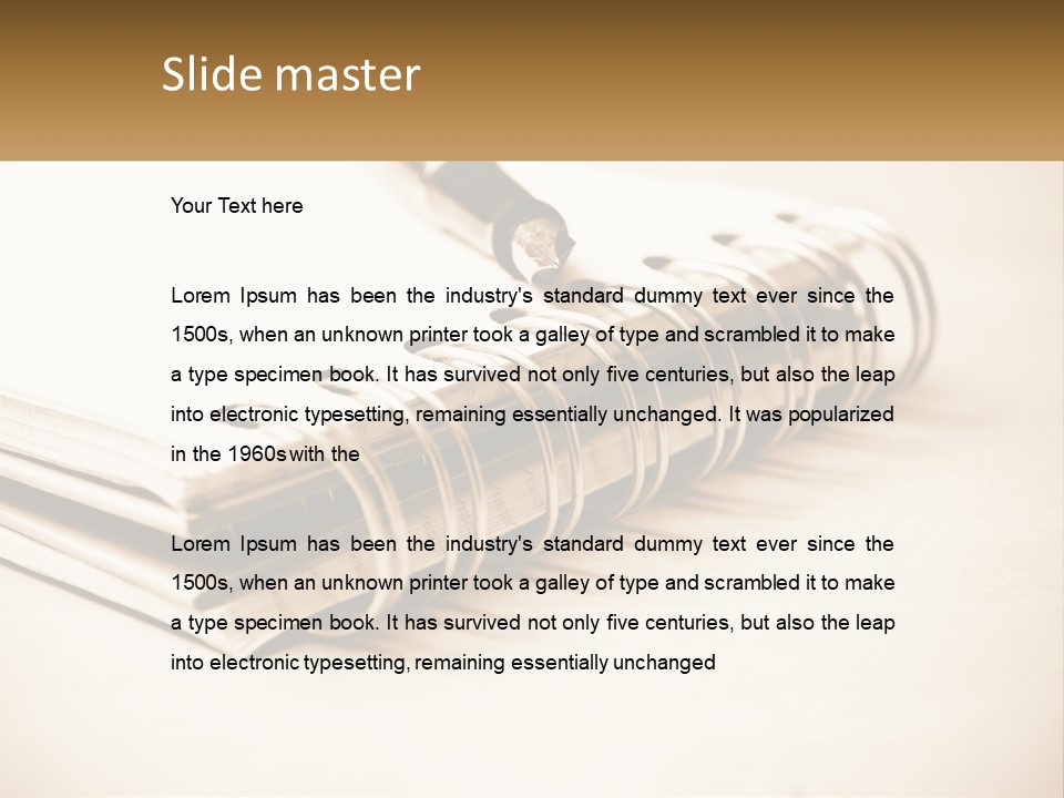 Part Air Home PowerPoint Template