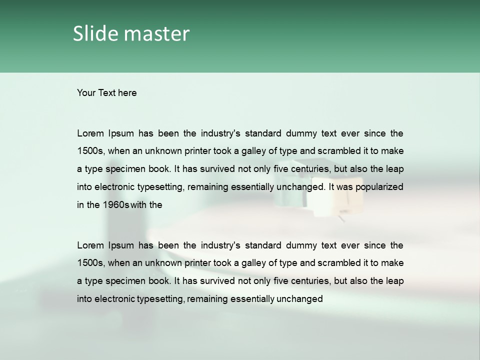 Temperature Ventilation Cooling PowerPoint Template