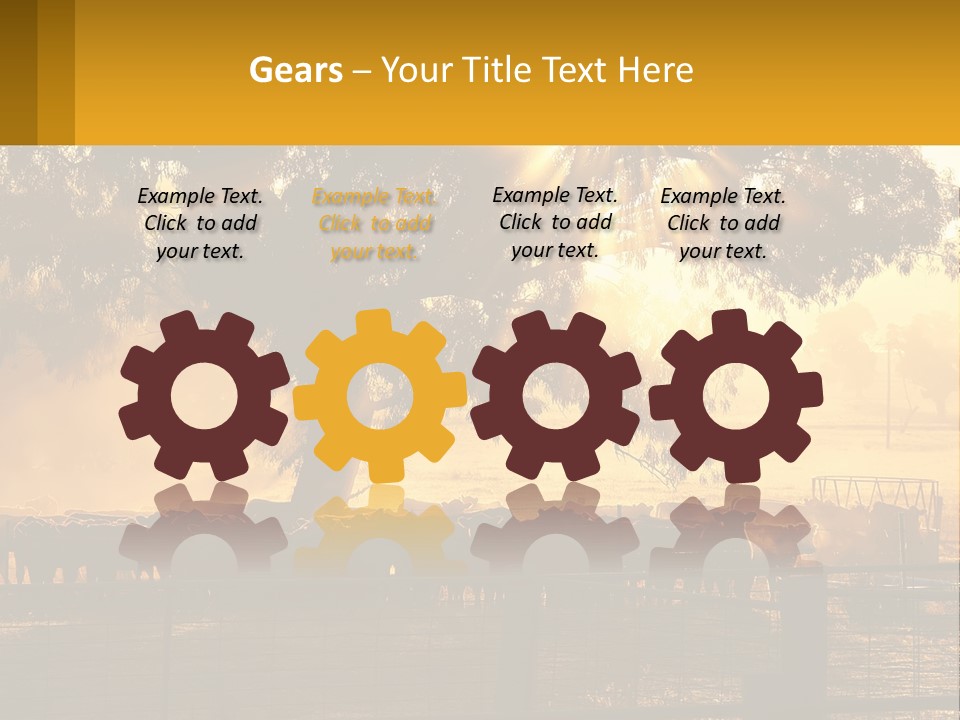 Ventilation House Remote PowerPoint Template