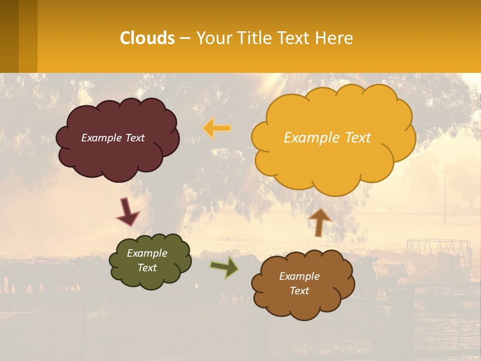 Ventilation House Remote PowerPoint Template
