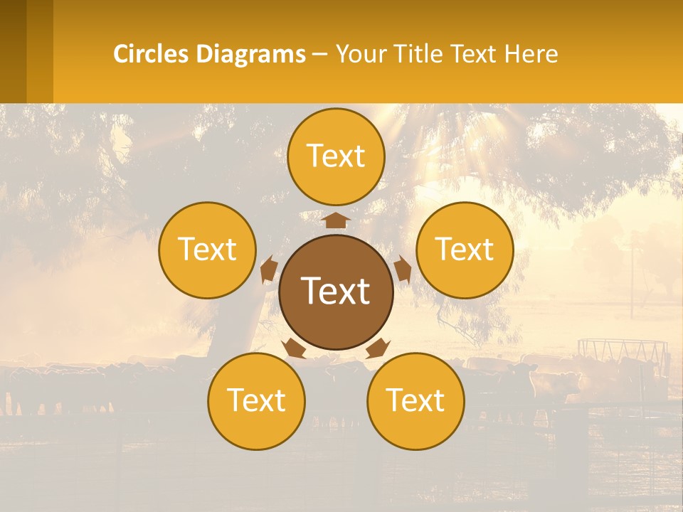 Ventilation House Remote PowerPoint Template