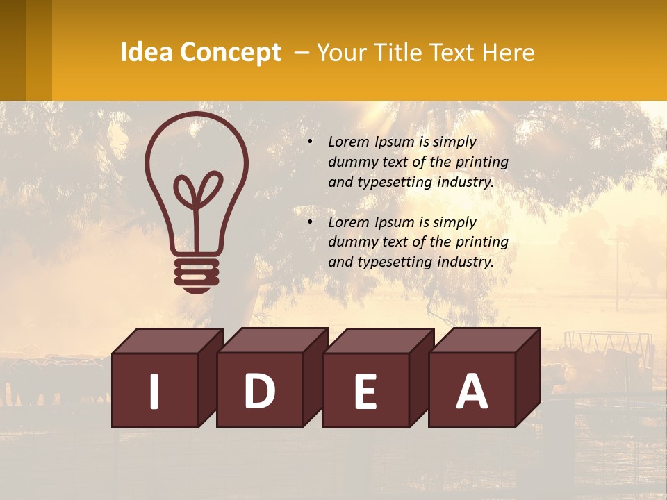 Ventilation House Remote PowerPoint Template