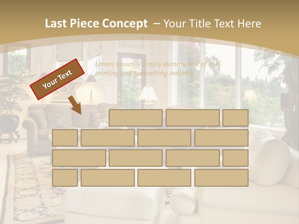 Nobody Rug Luxurious PowerPoint Template