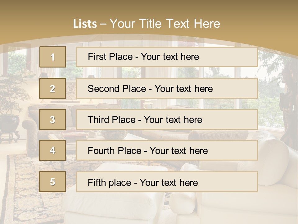 Nobody Rug Luxurious PowerPoint Template