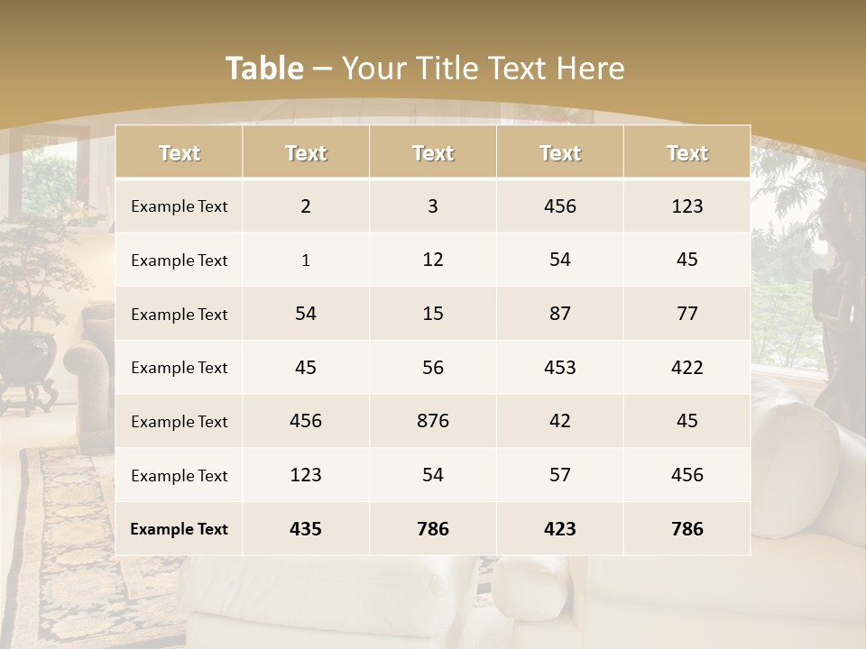 Nobody Rug Luxurious PowerPoint Template