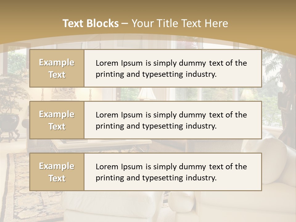 Nobody Rug Luxurious PowerPoint Template