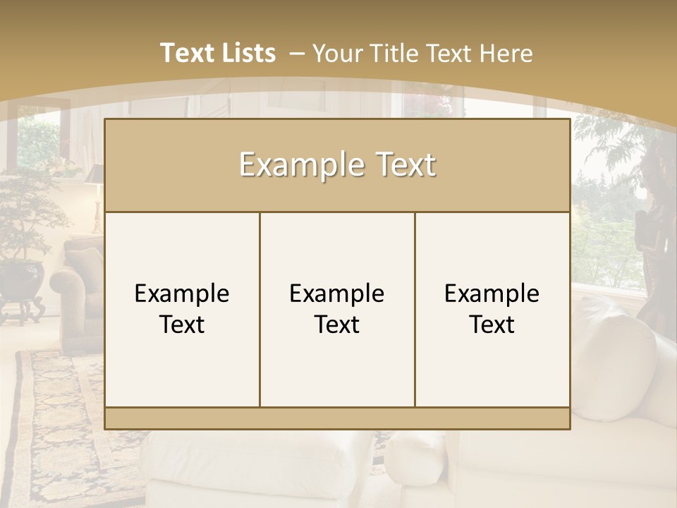 Nobody Rug Luxurious PowerPoint Template