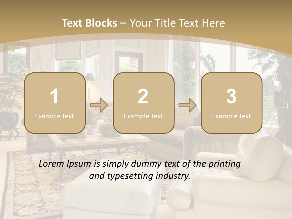 Nobody Rug Luxurious PowerPoint Template