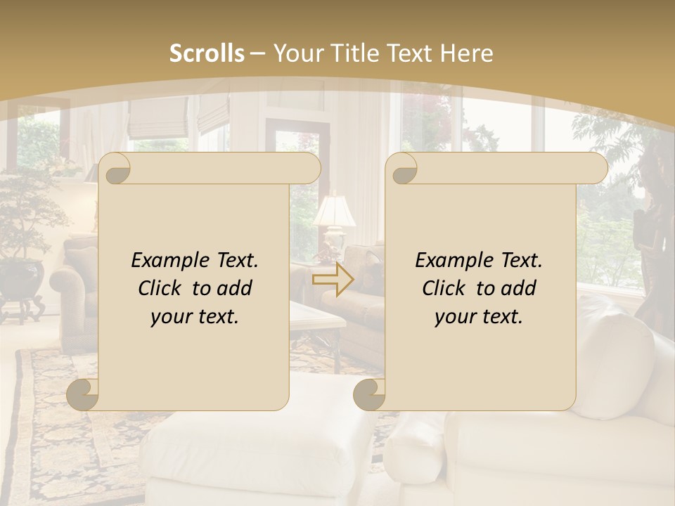 Nobody Rug Luxurious PowerPoint Template