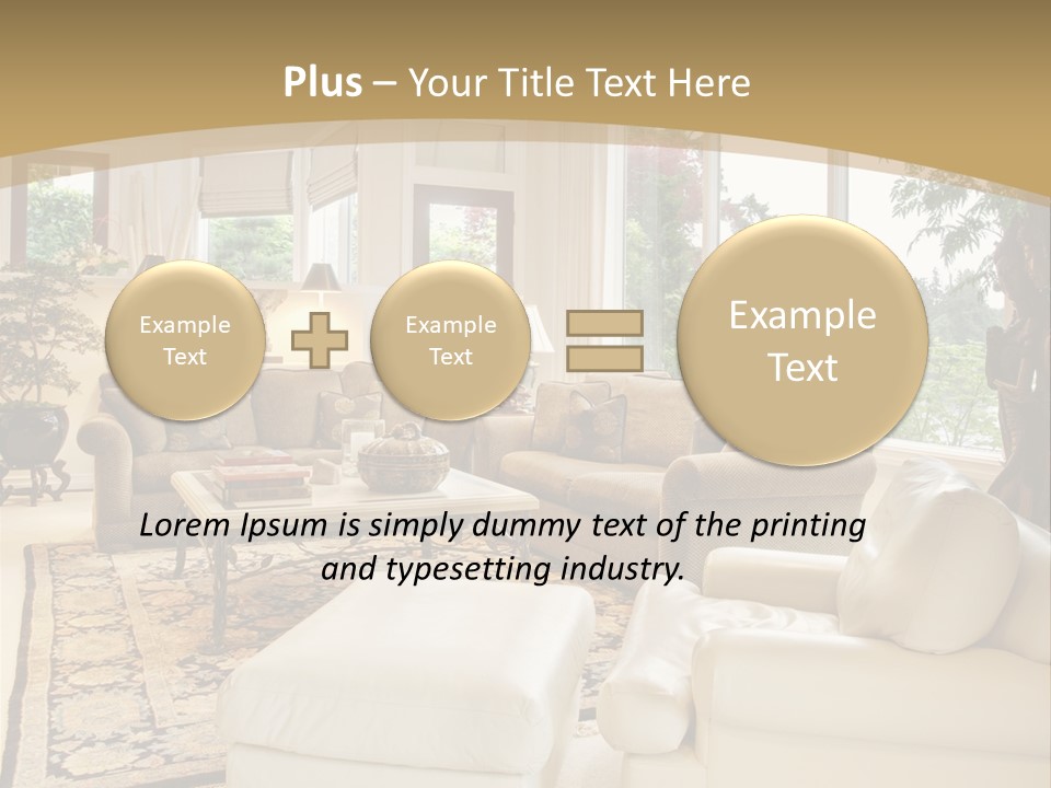 Nobody Rug Luxurious PowerPoint Template