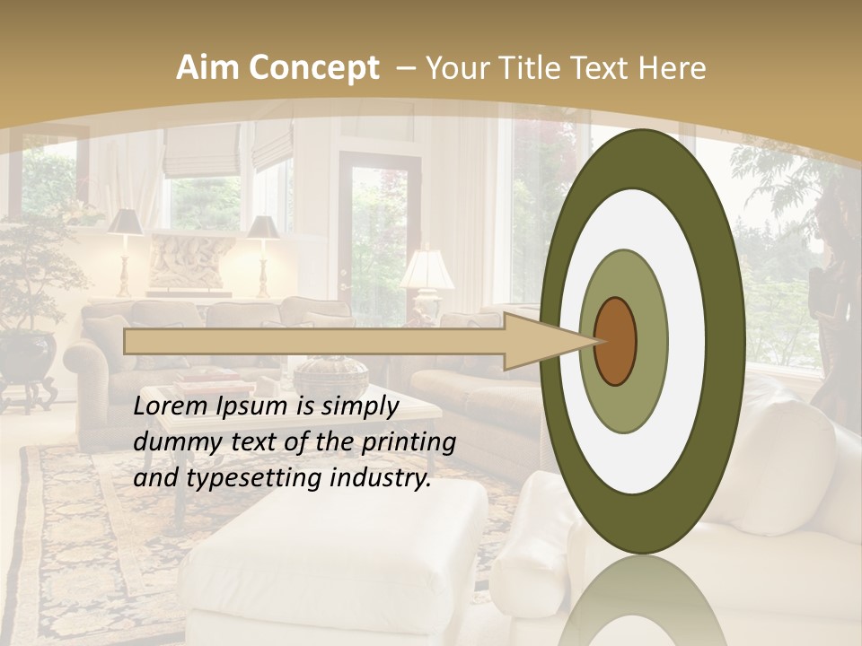 Nobody Rug Luxurious PowerPoint Template