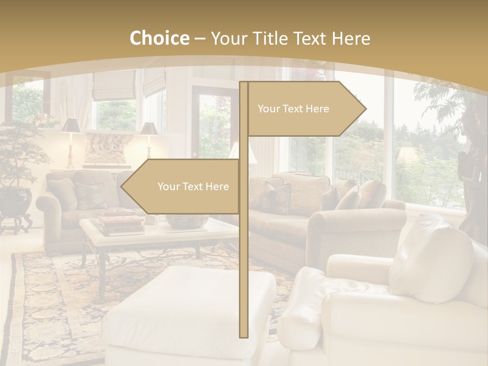 Nobody Rug Luxurious PowerPoint Template