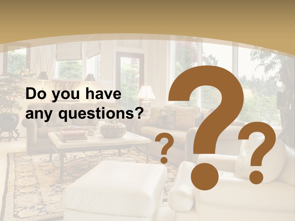 Nobody Rug Luxurious PowerPoint Template