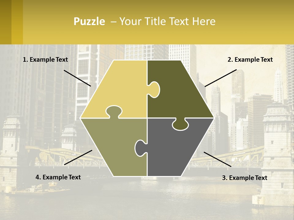 River Aged Boat PowerPoint Template